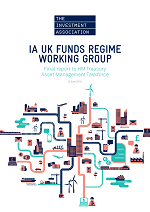 Front cover image of the IA UKFRWG report